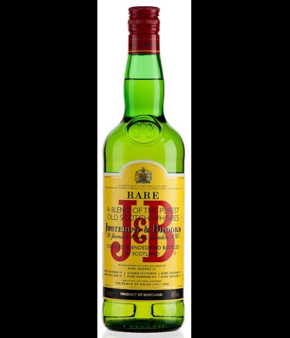 Fles Schotse blend van J&B, op voorraad bij slijterij t Bockje in Bathmen