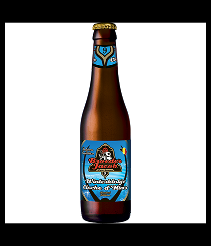 Broeder Jacob Winterklokje, bier bij slijterij t Bockje in Bathmen