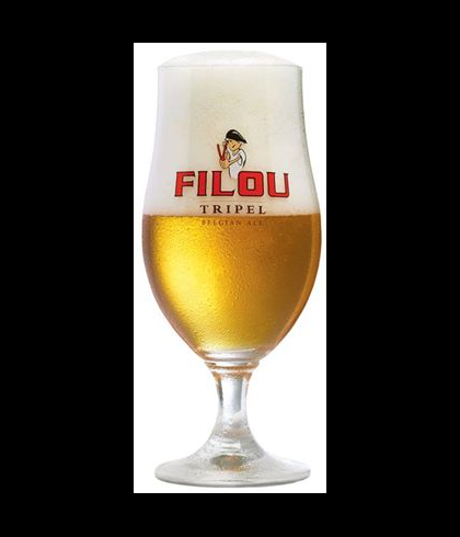 Filou bokaal 25 cl, glas bij t Bockje in Bathmen