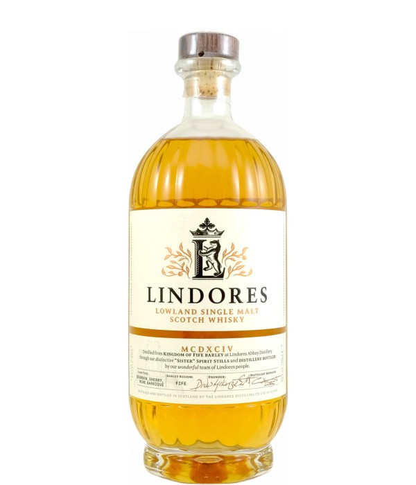 Lindores Abbey Single Malt Scotch Whisky MCDXCIV bij t Bockje in Bathmen