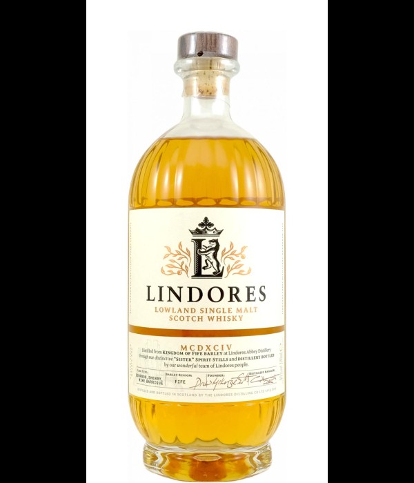 Lindores Abbey Single Malt Scotch Whisky MCDXCIV bij t Bockje in Bathmen