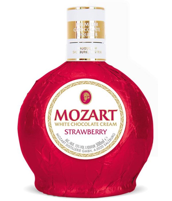 Mozart White Chocolate Cream Strawberry bij t Bockje in Bathmen