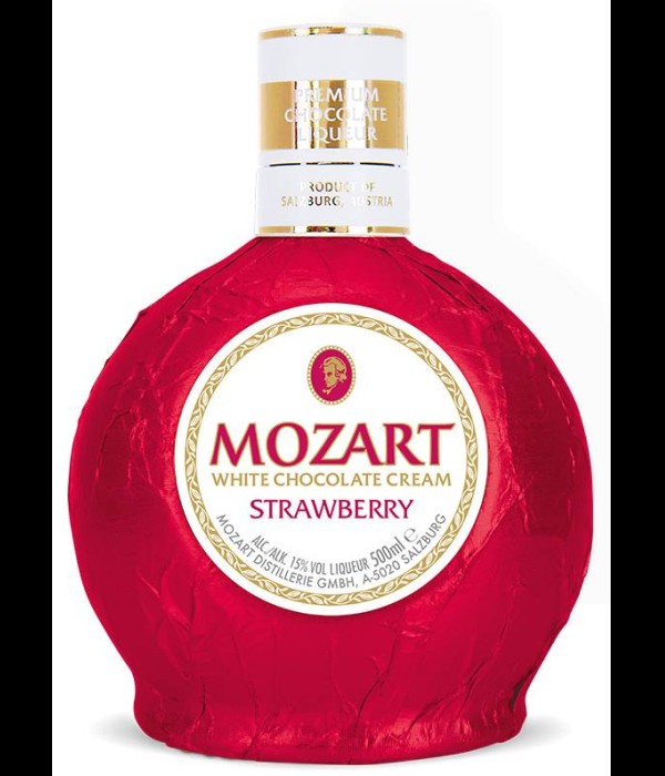 Mozart White Chocolate Cream Strawberry bij t Bockje in Bathmen