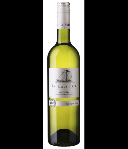 Fles Le Haut Païs Perigord Sauvignon GrisBlanc, wijn op voorraad bij slijterij t Bockje in Bathmen
