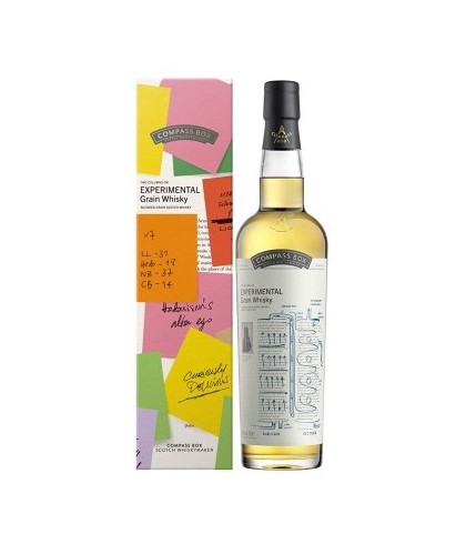Fles Compass Box Experimental Grain Whisky, single malt whisky, op voorraad bij slijterij t Bockje in Bathmen
