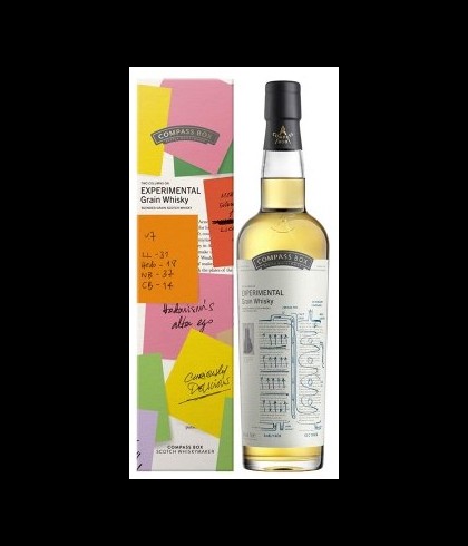 Fles Compass Box Experimental Grain Whisky, single malt whisky, op voorraad bij slijterij t Bockje in Bathmen