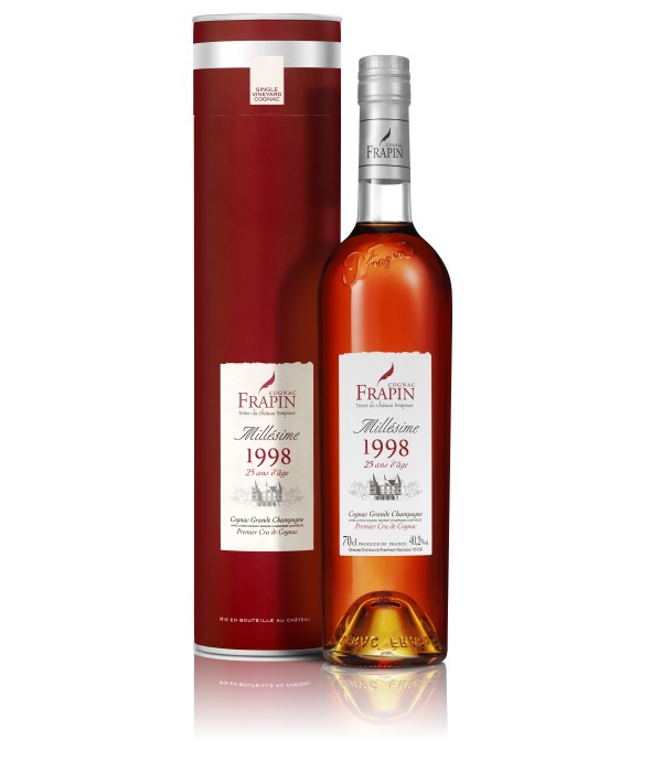 Frapin Cognac Grande Champagne Millésime 1998 25 Years Old bij t Bockje in Bathmen