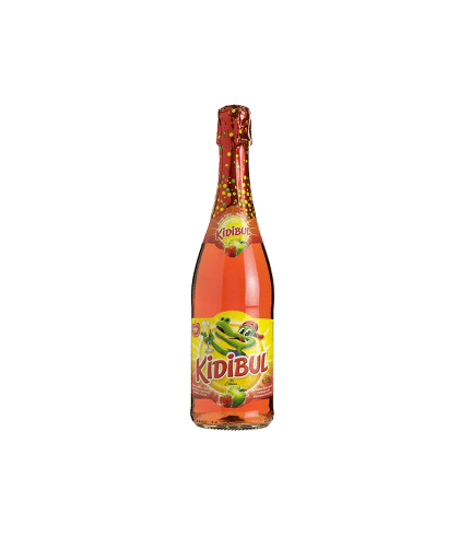 Alcoholvrije drank Kidibul Appel en Aardbei van Kidibul, bij slijterij ’t Bockje in Bathmen