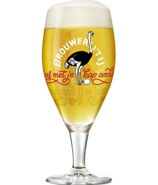 Brouwerij ’t IJ bierglas 30cl bij t Bockje in Bathmen