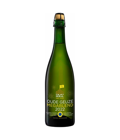 Fles Brouwerij Boon Oude Geuze Megablend 2022, bier van Boon, bij slijterij t Bockje in Bathmen