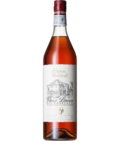 Château Montifaud Pineau des Charentes Rouge, op voorraad bij slijterij t Bockje in Bathmen