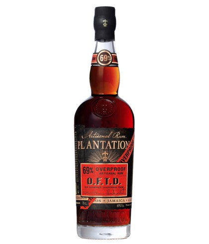 Fles Plantation Dark OFTD, rum, bij slijterij t Bockje in Bathmen