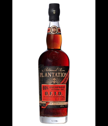 Fles Plantation Dark OFTD, rum, bij slijterij t Bockje in Bathmen