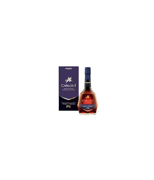 Carlos I Pedro Ximenez Brandy Jerez Solera Gran Reserva bij t Bockje in Bathmen
