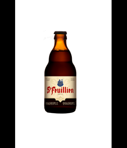 St. Feuillien Quadrupel, bier op voorraad bij slijterij t Bockje in Bathmen