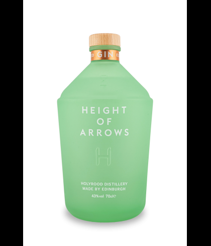 Fles Holyrood Height Of Arrows, gin, op voorraad bij slijterij t Bockje in Bathmen