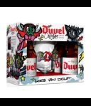 Duvel Collection 'Loes van Delft' 4x33cl met Glas