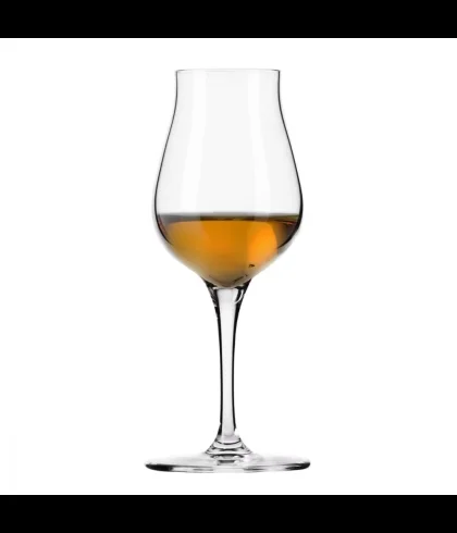 Glas Avant Garde Kristallen Whisky Glas op Voet, bij slijterij ’t Bockje in Bathmen