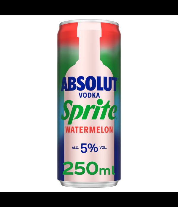 Absolut Vodka & Sprite Watermelon Blik bij t Bockje in Bathmen
