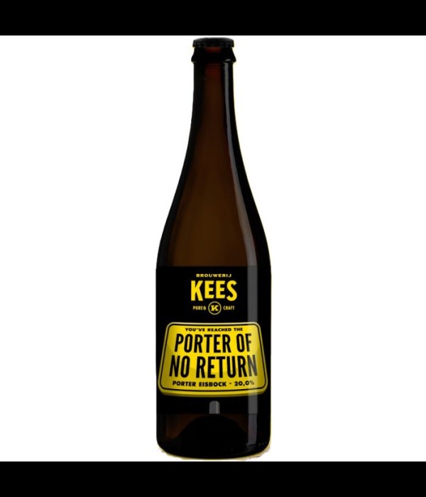Brouwerij Kees Porter of no Return Eisbock bij t Bockje in Bathmen