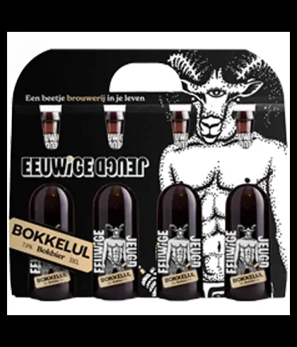 Eeuwige Jeugd Bokkelul Giftbox, fles bij slijterij t Bockje in Bathmen