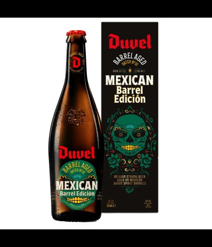 Duvel Barrel Aged Batch 10 Mexican Barrel Edicion, bier op voorraad bij slijterij t Bockje in Bathmen