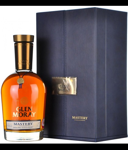 Fles Glen Moray Mastery, single malt whisky, op voorraad bij slijterij t Bockje in Bathmen