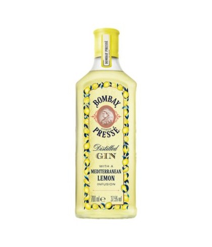 Fles Bombay Gin Citron Pressé, gin, op voorraad bij slijterij ’t Bockje in Bathmen