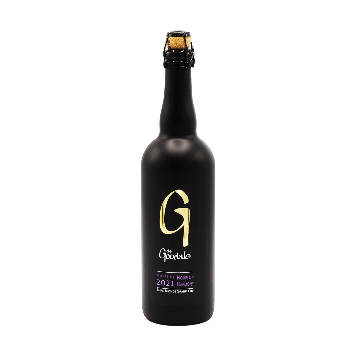 Fles La Goudale Millesime 2021 Blond, bier van La Goudale, op voorraad bij slijterij t Bockje in Bathmen