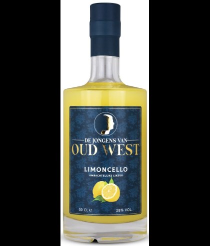 Jongens van Oud West Limoncello, op voorraad bij slijterij t Bockje in Bathmen