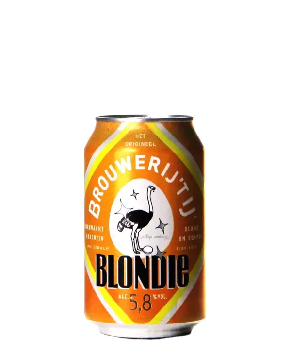Brouwerij ’t Ij Blondie blond bier bij t Bockje in Bathmen