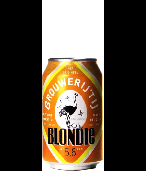 Brouwerij ’t Ij Blondie blond bier bij t Bockje in Bathmen