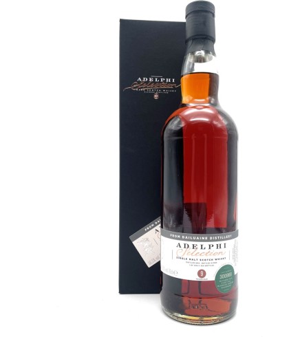 Fles Adelphi Dailuaine 9 Years Old 2015, single malt whisky, op voorraad bij slijterij t Bockje in Bathmen