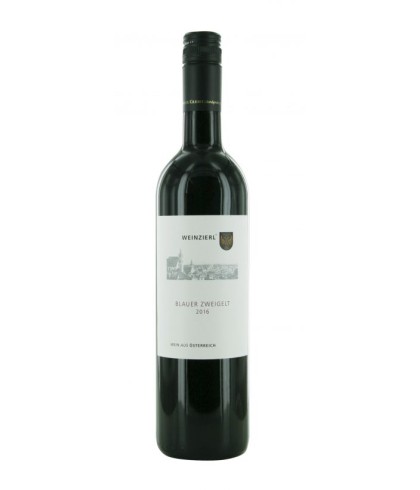 Fles Weinzierl Blauer Zweigelt, wijn op voorraad bij slijterij t Bockje in Bathmen
