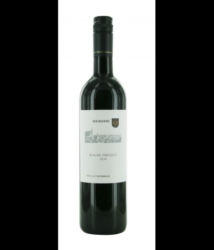 Fles Weinzierl Blauer Zweigelt, wijn op voorraad bij slijterij t Bockje in Bathmen