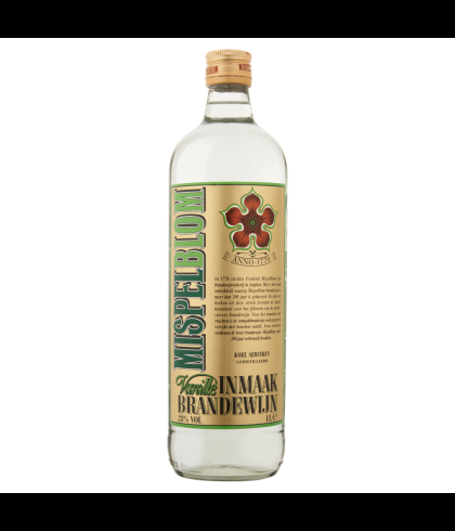 Mispelblom Vanillebrandewijn, jenever bij slijterij t Bockje in Bathmen