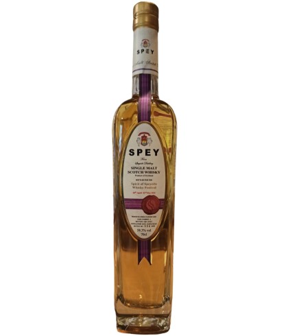 Fles SPEY Spirit of Speyside Whisky Festival, whisky, bij slijterij t Bockje in Bathmen