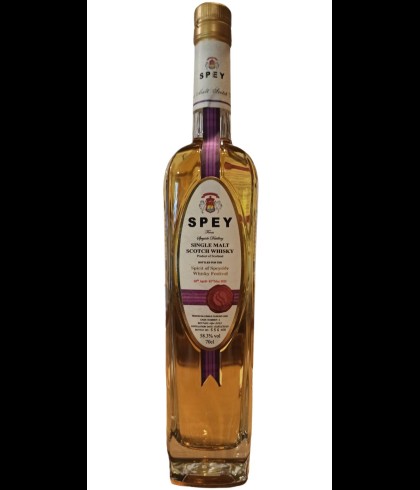 Fles SPEY Spirit of Speyside Whisky Festival, whisky, bij slijterij t Bockje in Bathmen