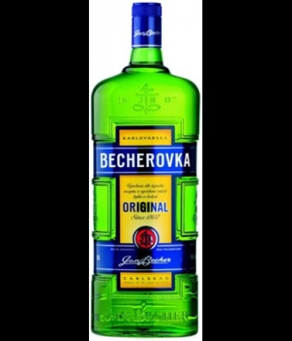 Karlsbader Becherovka Herbal Liquer, op voorraad bij slijterij t Bockje in Bathmen