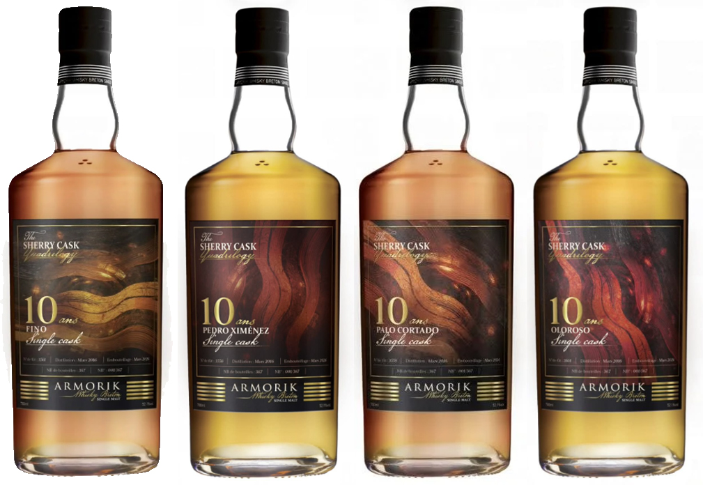 Fles Quadrilogy – complete set, single malt whisky, op voorraad bij slijterij t Bockje in Bathmen