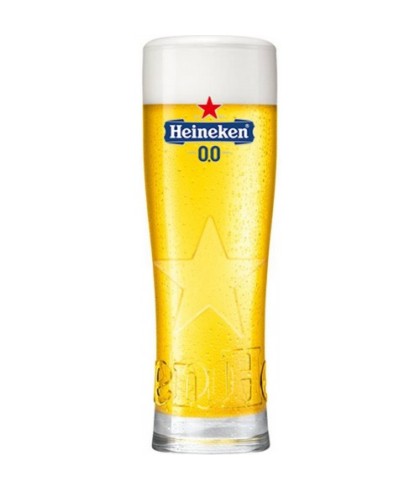 HEINEKEN 0.0 glas 25cl., glas bij t Bockje in Bathmen