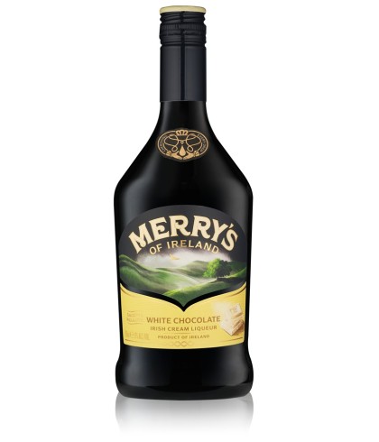 Merrys White Chocolate Cream, op voorraad bij slijterij t Bockje in Bathmen