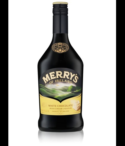 Merrys White Chocolate Cream, op voorraad bij slijterij t Bockje in Bathmen