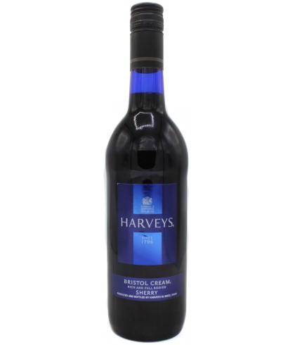 Harveys Bristol Cream Sherry, bij slijterij t Bockje in Bathmen