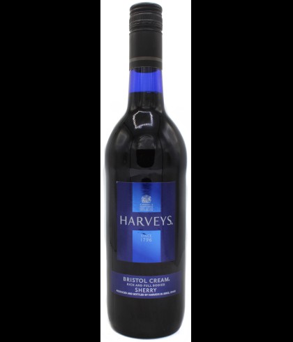 Harveys Bristol Cream Sherry, bij slijterij t Bockje in Bathmen