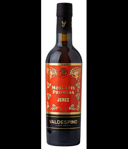 Valdespino Moscatel Promesa, op voorraad bij slijterij t Bockje in Bathmen