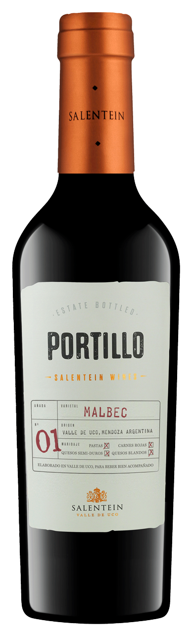 Fles Portillo Malbec, wijn, op voorraad bij slijterij t Bockje in Bathmen