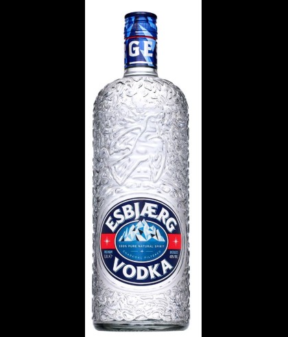Wodka Esbjaerg Vodka van Esbjaerg, bij slijterij ’t Bockje in Bathmen