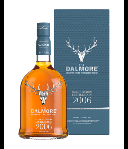 Fles The Dalmore Vintage 2006, single malt whisky, op voorraad bij slijterij t Bockje in Bathmen