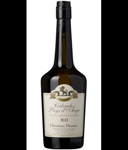 Christian Drouin Calvados XO, op voorraad bij slijterij t Bockje in Bathmen